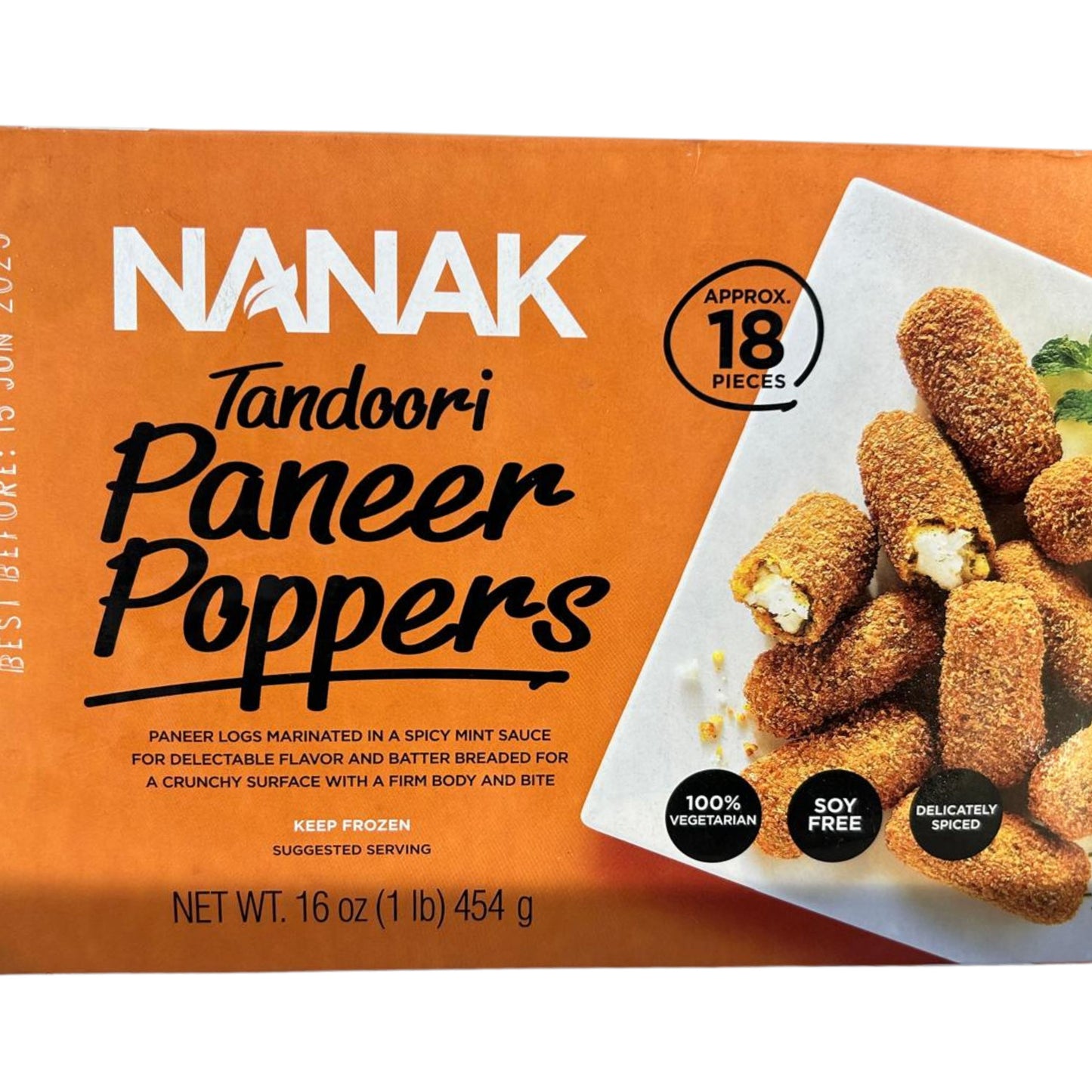 Nanak Tandoori Paneer Poppers, 1 lb