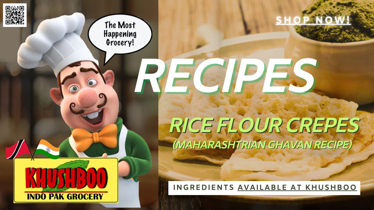 RECIPES - Rice Flour Crepes (Maharashtrian Ghavan Recipe) – Khushboo ...