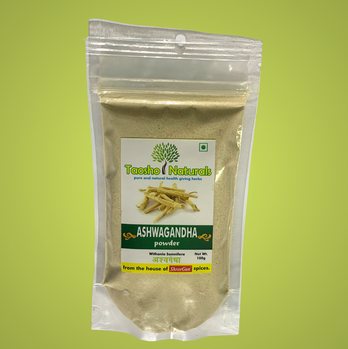 Taosho Naturals - Ashwangandha Powder – Khushboo Indo Pak Grocery