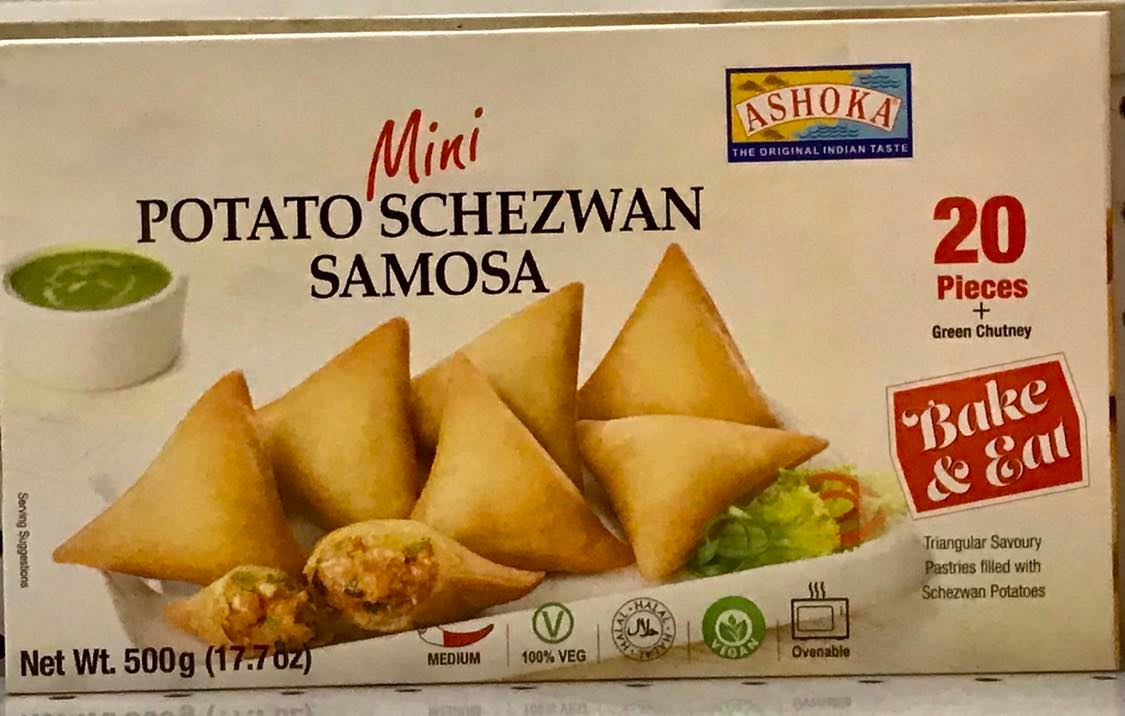 Ashoka Mini Potato Schezwan Samosa 20