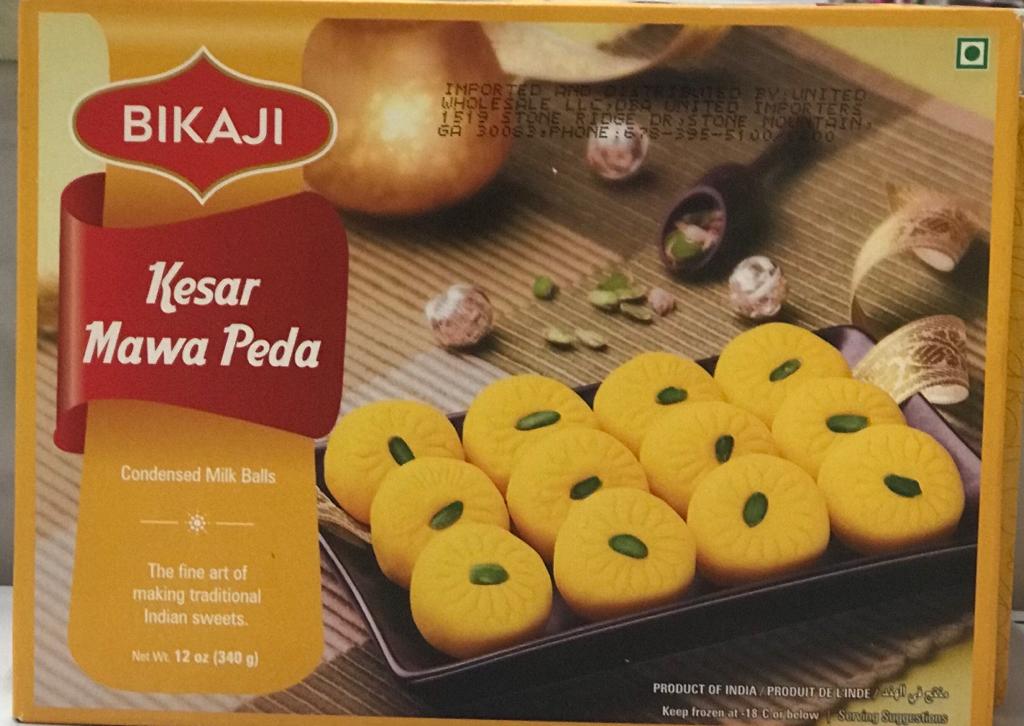 Bikaji Kesar Mawa Peda 340g