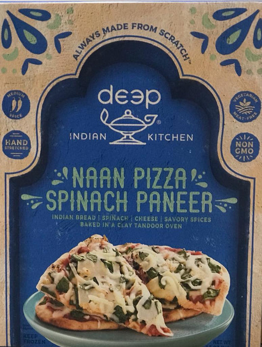 Deep Naan Spinach Paneer