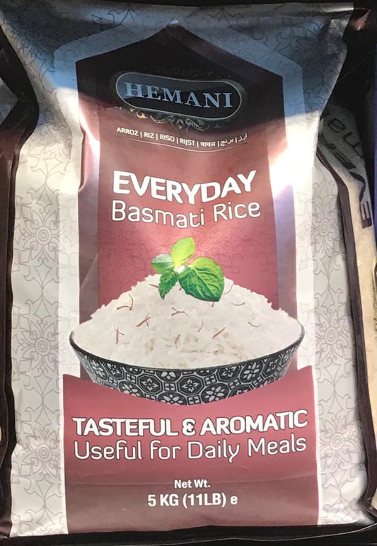 Hemani Everyday Basmati Rice 11 lbs