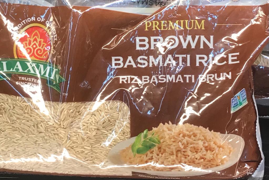 Laxmi Brown Basmati Rice 4Lbs