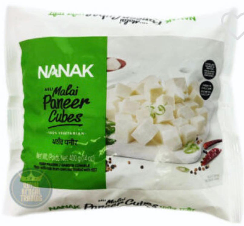 Nanak Malai Paneer Cubes 400g